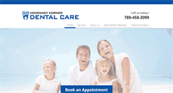 Desktop Screenshot of mckenneycornerdental.com